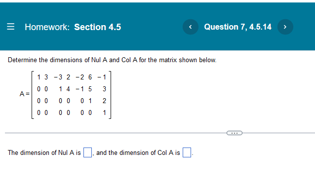 Linear Algebra 4 5 Eb 6 7 7 2