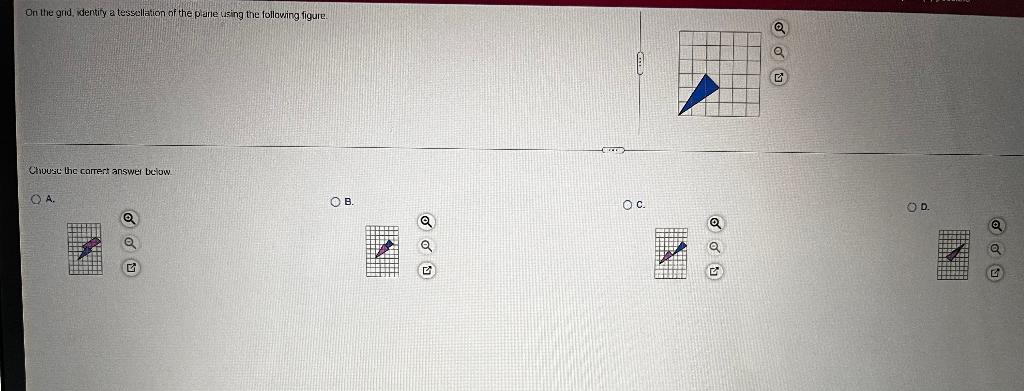 On The Grid Identify A Tessellation Of The Plane Using The Following Figure Ob Ini Chedd Oc Q To On O 1
