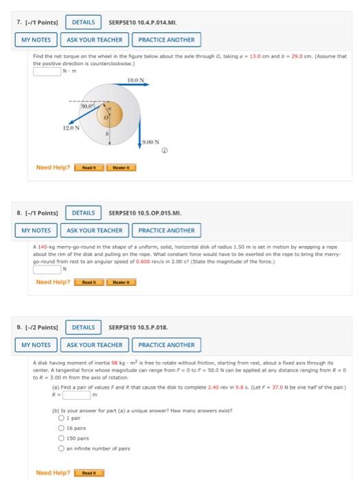 5 8 Points Details Serpse10 10 3 P 012 My Notes Ask Your Teacher Practice Another Amat Object With Mass 4 35 Kg Mo 14