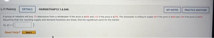 A Company Charting Its Profits Notices That The Relationship Between The Number Of Units Sold X And The Profit P Is 3