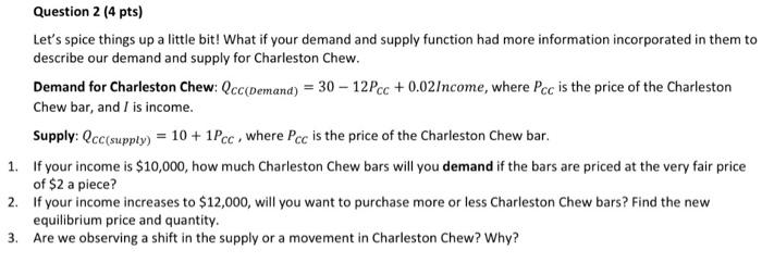 Question 1 6 Pts Given The Following Demand And Supply Curve For The New Nike Shoes Which Your Favourite Popstar Raves 2
