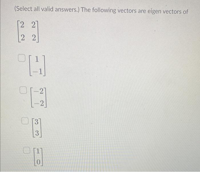 When Solving The System With One Independent Eigenvector We Take Any Second Vector As Long As It Is Not The Eigenvector 3