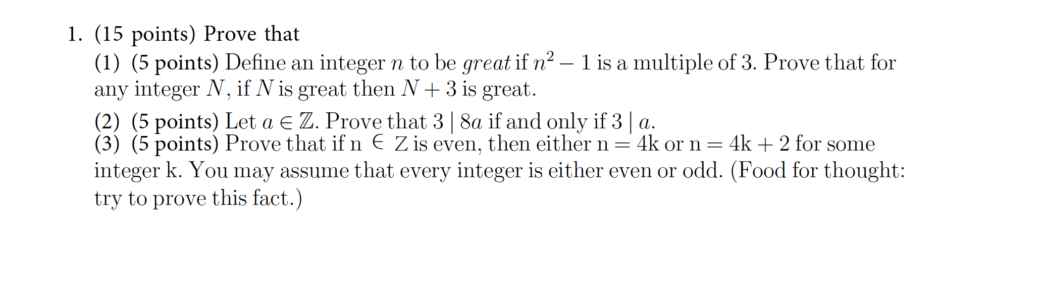 Please Clearly Write The Proof Process Of The Question Thanks 1