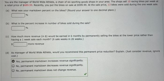 You Are The Manager Of A Camera Store Use The Advertisement To Answer The Questions Round Dollars To The Nearest Cent 2