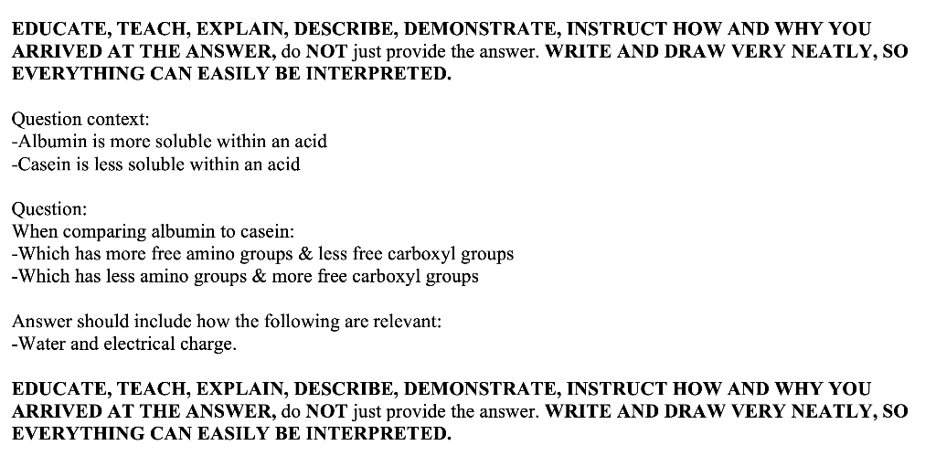 Educate Teach Explain Describe Demonstrate Instruct How And Why You Arrived At The Answer Do Not Just Provide The 1