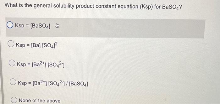 If The Ksp Of Agcl Is 1 7 X 10 10 What Is The Molar Concentration Of The Chloride Ions At Equilibrium The Reaction Is 4