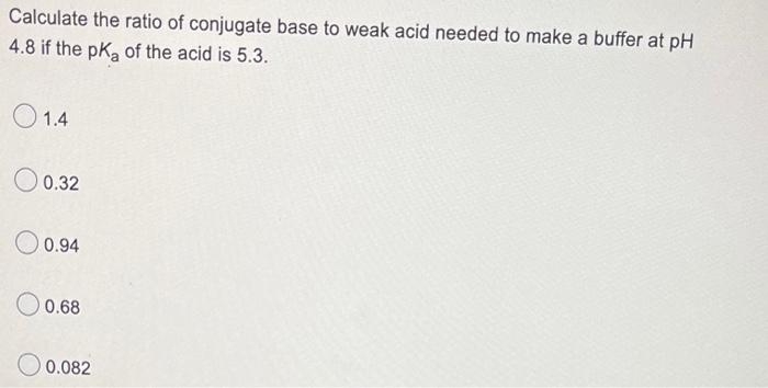 If A 0 15 M Aqueous Solution Of The Weak Acid Hf Has A Ph Of 5 12 What Is The Ka The Reaction Is Provided Below Hf 7
