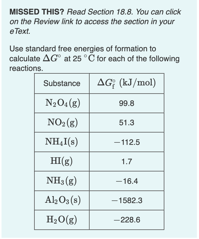 Missed This Read Section 18 8 You Can Click On The Review Link To Access The Section In Your E Text Use Standard Free 1
