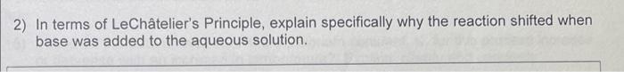 Removed The Position Of Equilibrium Will Shift Back To Reactants Therefore For An Endothermic Reaction As The Temper 3