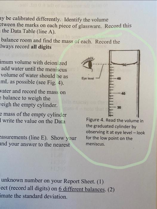 Name Prelab Questions Measurement Density 1 Why Should Data Be Recorded Immediately In Your Lab Manual And Not On A 5