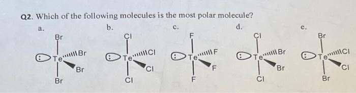 Q1 Mg O C O O O Si O N O A Which Of The Following Bonds Would Be The Least Polar Yet Still Be Considered Polar Coval 2