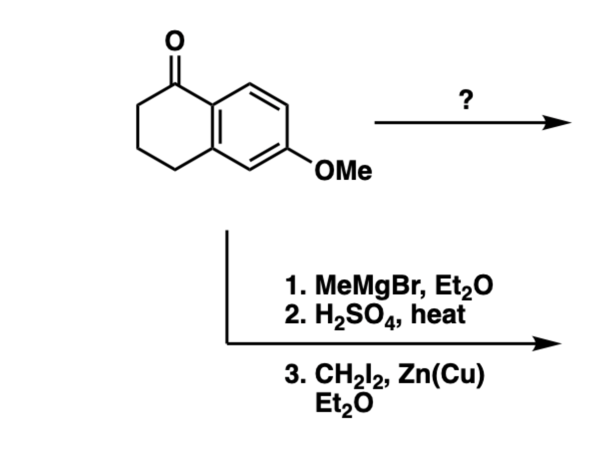 Ome 1 Memgbr Et O 2 H So4 Heat 3 Ch L2 Zn Cu Et O 1