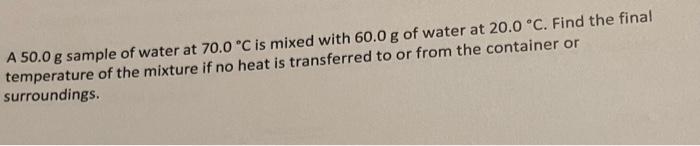 The Molar Heat Of Solution Of A Substance Is Found To Be 21 38 Kj Mol The Addition Of 0 100 Mol Of This Substance To 1 2