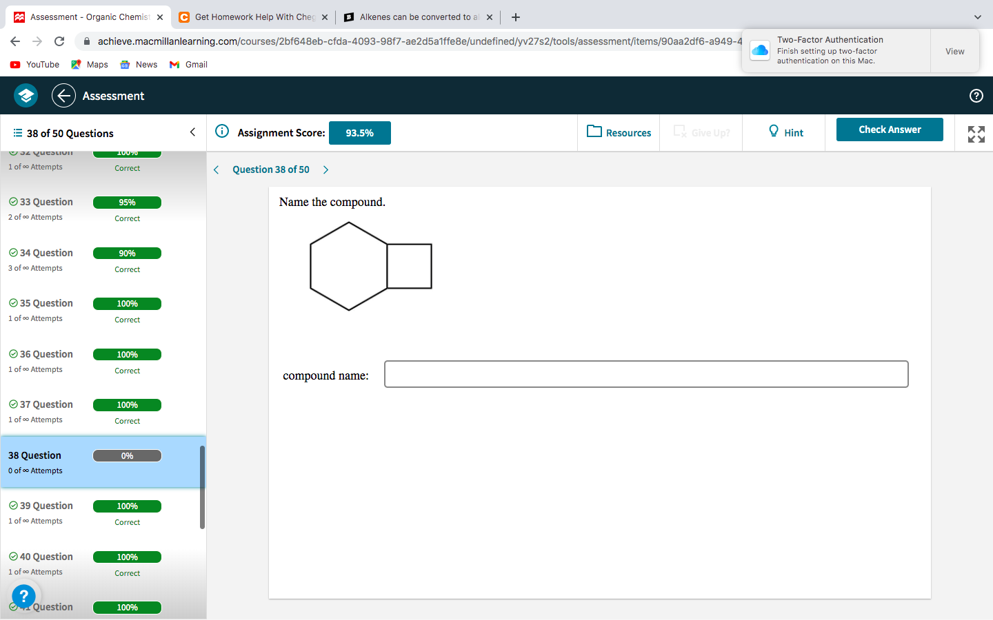 Name The Compound Compound Name 1