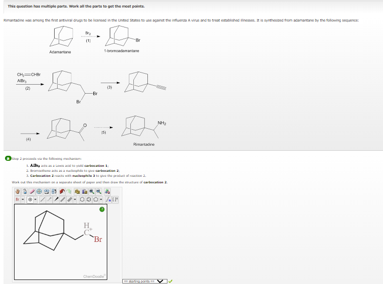 This Question Has Multiple Parts Work All The Parts To Get The Most Points Rimantadine Was Among The First Antiviral D 1