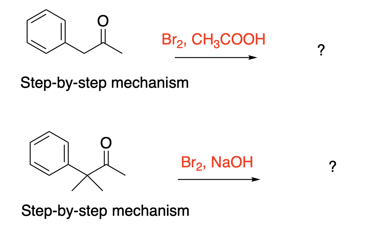 Br2 Ch3cooh Step By Step Mechanism O Gr Step By Step Mechanism Br Naoh 1