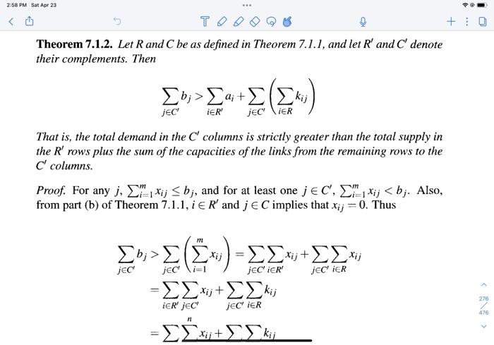 Problem Set 7 1 1 For Each Of The Following Distribution Problems Determine Either A Feasible Ship Ping Schedule Or T 3