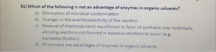 58 Which Of The Following Statements About Allosteric Control Of Enzymatic Activity Is True A Allosteric Proteins Are 2