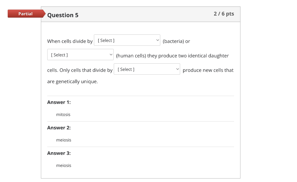 When Cells Divide By Bacteria Or Human Cells They Produce Two Identical Daughter Cells Only Cells That Divide By Pr 1