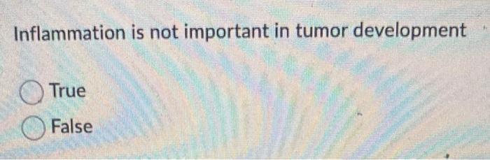 Normal Cells Have A Finite Replicative Potential This Is Called The A Inflammation Is Not Important In Tumor Developme 2