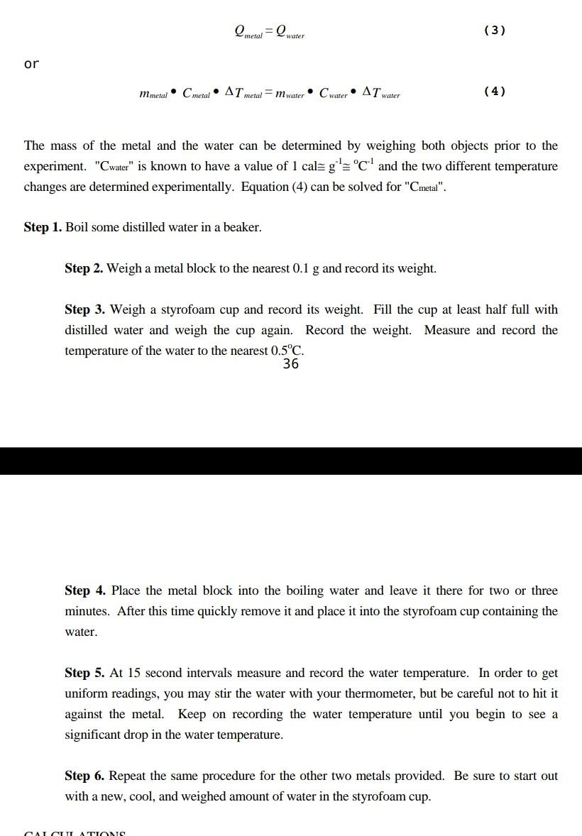 If We Solve Equation 1 For C We Obtain 0 Ce M At 2 Notice That The Units Of C Are Caleg C In Agreement With O 2