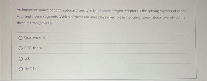 Which Of The Following Statements About The Double Negative Dn Population Of Developing Thymocytes Are True O Subject 2