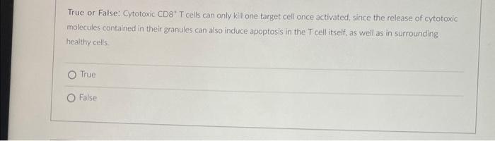 Which Of The Following Statements About Cd4 Th17 Cells Are True I Cannot Form T Effector Memory Tem T Cell Populati 2