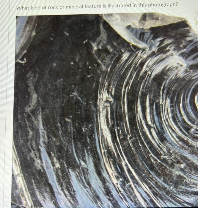 What Kind Of Rock Or Mineral Feature Is Illustrated In This Photograph Cleavage Two Planes At 90 Degrees To Each Othe 1