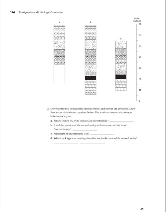 9 As Sea Level Changed During The Deposition Of The Tapeats Sandslone Cand Werlying Rock Units Was The Sea Mainly To 3
