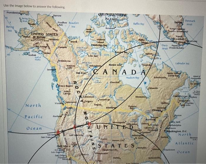 Use The Image Below To Answer The Following Provideniya Bering Kodiak Pange United States Berbel Mosley Fairbanks Gull 1