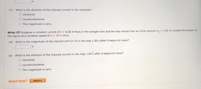 4 4 Points Details Serpse10 30 1 Op 009 Defective My Notes Ask Your Teacher Practice Another A Loop Of Wire In The 2