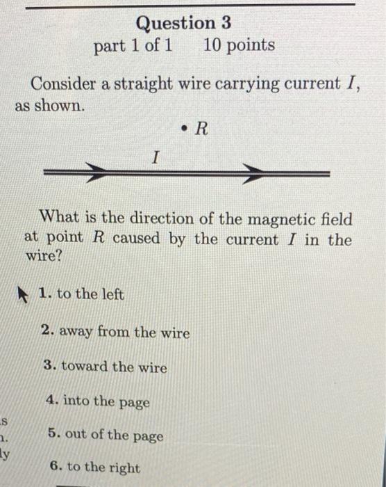 Question 1 Part 1 Of 1 10 Points A Magnetic Field Can Deflect A Beam Of Ele Trons But It Cannot Do Work On The Electron 2