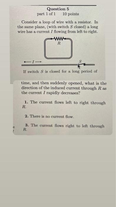 Question 2 Part 1 Of 1 10 Points Two Identical Parallel Sections Of Metal Rods Are Connected Parallel To A Battery As Sh 3