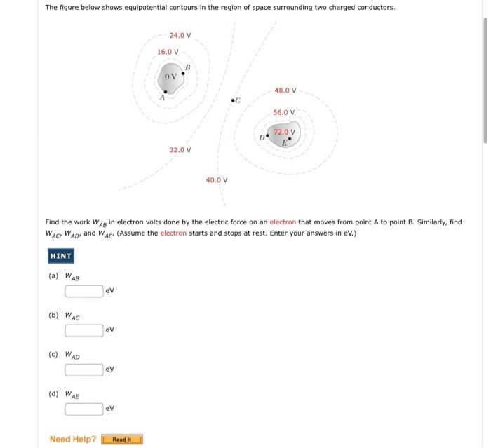 Two Protons Are Located At 2 50 0 M And 0 4 20 M Respectively Determine The Following A The Electric Potentia 2
