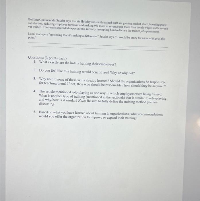 Name Due Tuesday By 10pm Psyc 452 Homework Assignment 3 Organizational Learning 15 Points After Reading About Organi 4