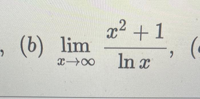 X Lim Lnxx2 1 1