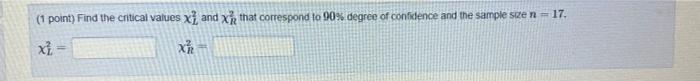 1 Point The Weights Of A Random Sample Of Cereal Boxes That Are Supposed To Weigh 1 Pound Are Given Below Estimate Th 2