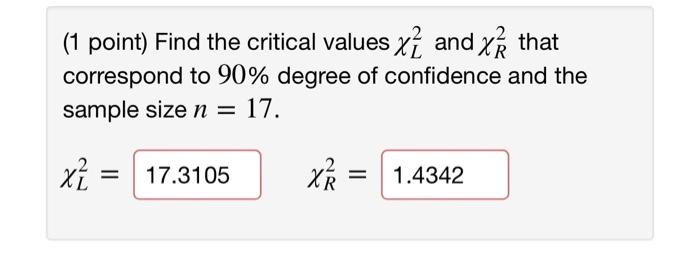 1 Point The Weights Of A Random Sample Of Cereal Boxes That Are Supposed To Weigh 1 Pound Are Given Below Estimate Th 2