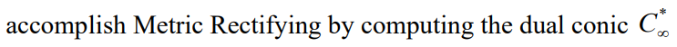 Given A Real Object In The Form Of A Square In An Image The Object Is Distorted Into A Trapezoid With Edge Points A 0 2
