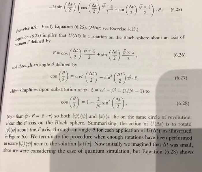 From Nielsen And Chuang S Quantum Computation P 259 Even Though There S An Answered One On Chegg I Need More Details 2