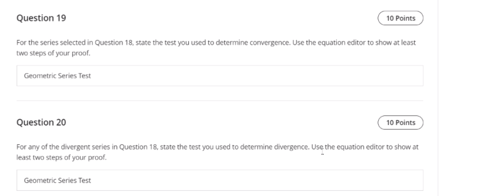 Which Of The Following Series Is Convergent A N 1 431 N B N 1 1 N 1n2 Nn 2 C N 1 N3n 2 D N 1 N 1 2