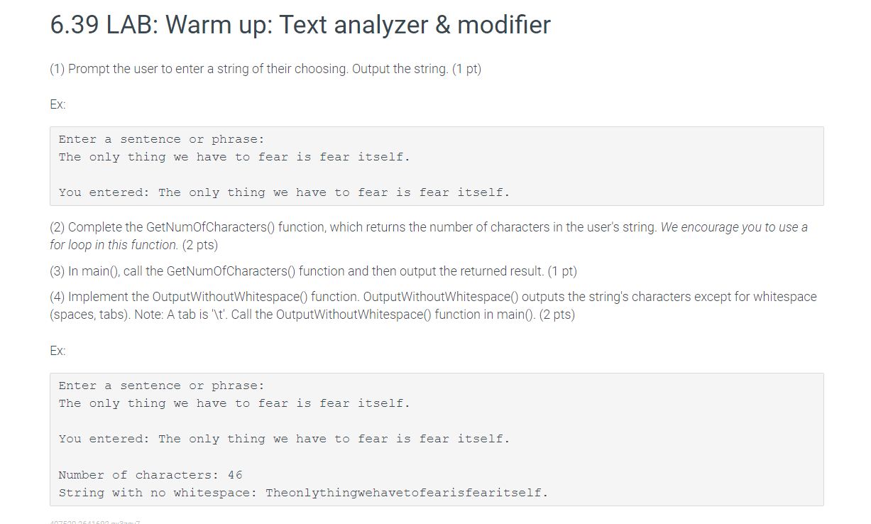 Lab 6 39 C Warm Up Text Analyzer Modifier 1