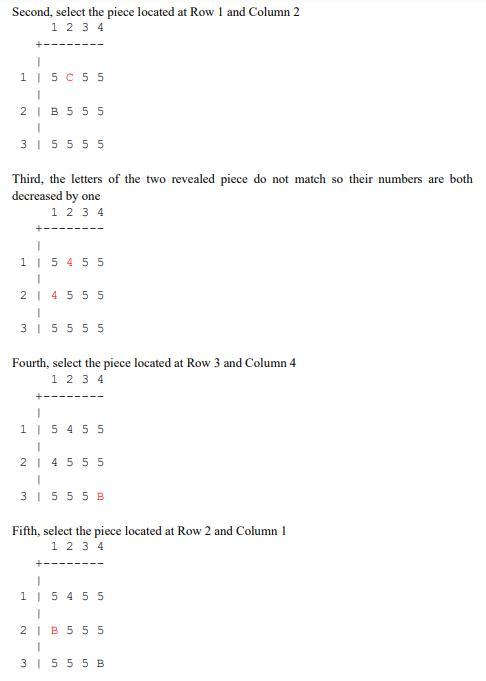 R10 1 Game Board The Game Board Has A Size Of 8 X 8 Pieces An Example Of Game Board Is Given Below R10 2 Unknown Piece 3
