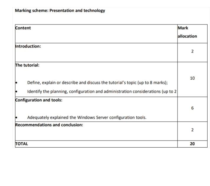 This Section Is The Presentation And Demonstration Of A Set Of Tools And Technologies You Are Required To Choose One To 2