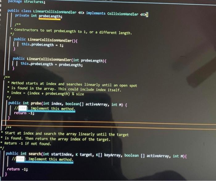 Linearcollisionhandler Java Collisonhandler Java 1