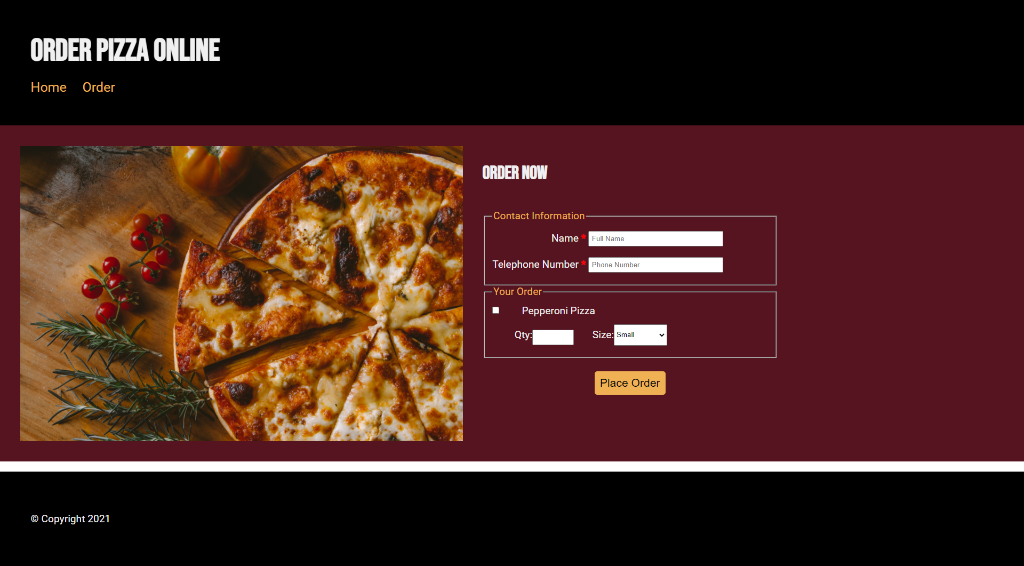 Html Css Project London Pizza A Local Restaurant Specializing In Farm Fresh Local Ingredients Has Come To You To Imp 3
