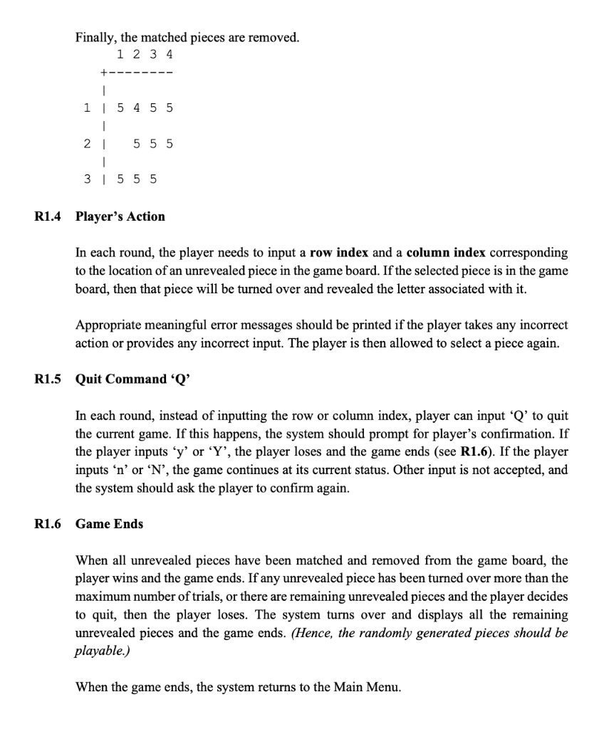 Group Project Match Pair Game Due 18 00 22 July 2022 Friday Expected Learning Outcomes Familiarise Themselves With 5