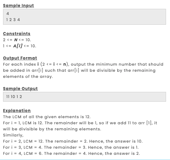 Array Operations Remaining Elements Of The Array You Are Given An Integer Array Of Size N You Need To Find The Minimum 2