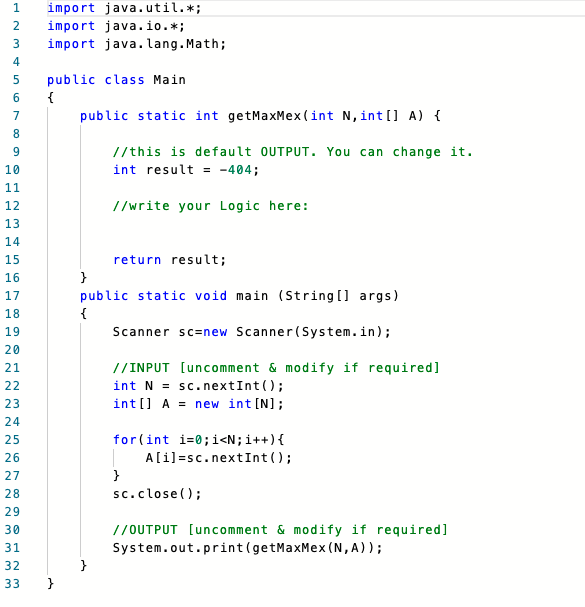 Array Operations Mex Value You Are Given An Array A Of N Integers And An Integer K You Can Perform The Following Opera 3