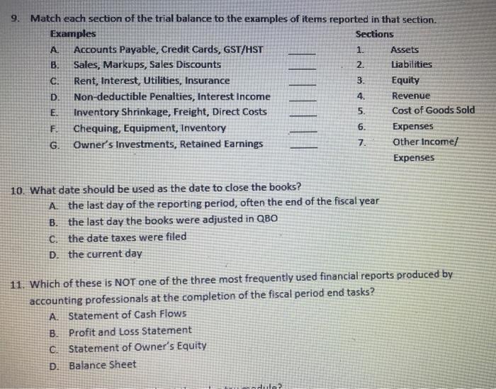 10 What Date Should Be Used As The Date To Close The Books A The Last Day Of The Reporting Period Often The End Of T 1
